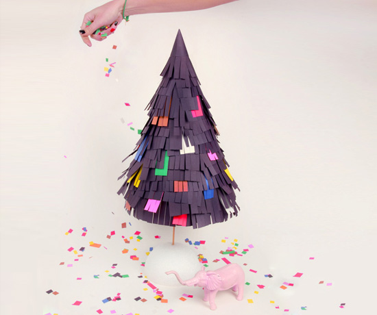 Поделки к Новому году: ёлочки из бумаги (ФОТО)